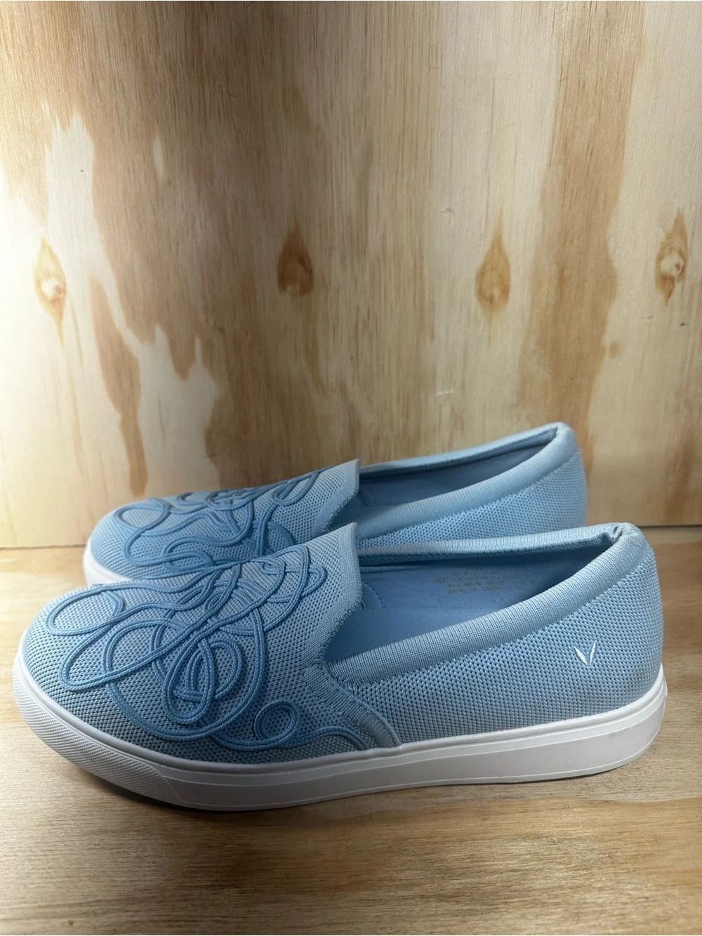 Vivaia Light Blue Slip-On Sneakers Women’s Size 10.5